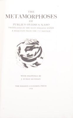 Lot 133 - The Metamorphoses of Publius Ovidius Naso, illustrated by john Yunge Bateman