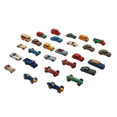 Lot 23 - Twenty-eight Dinky die-cast models, play-worn