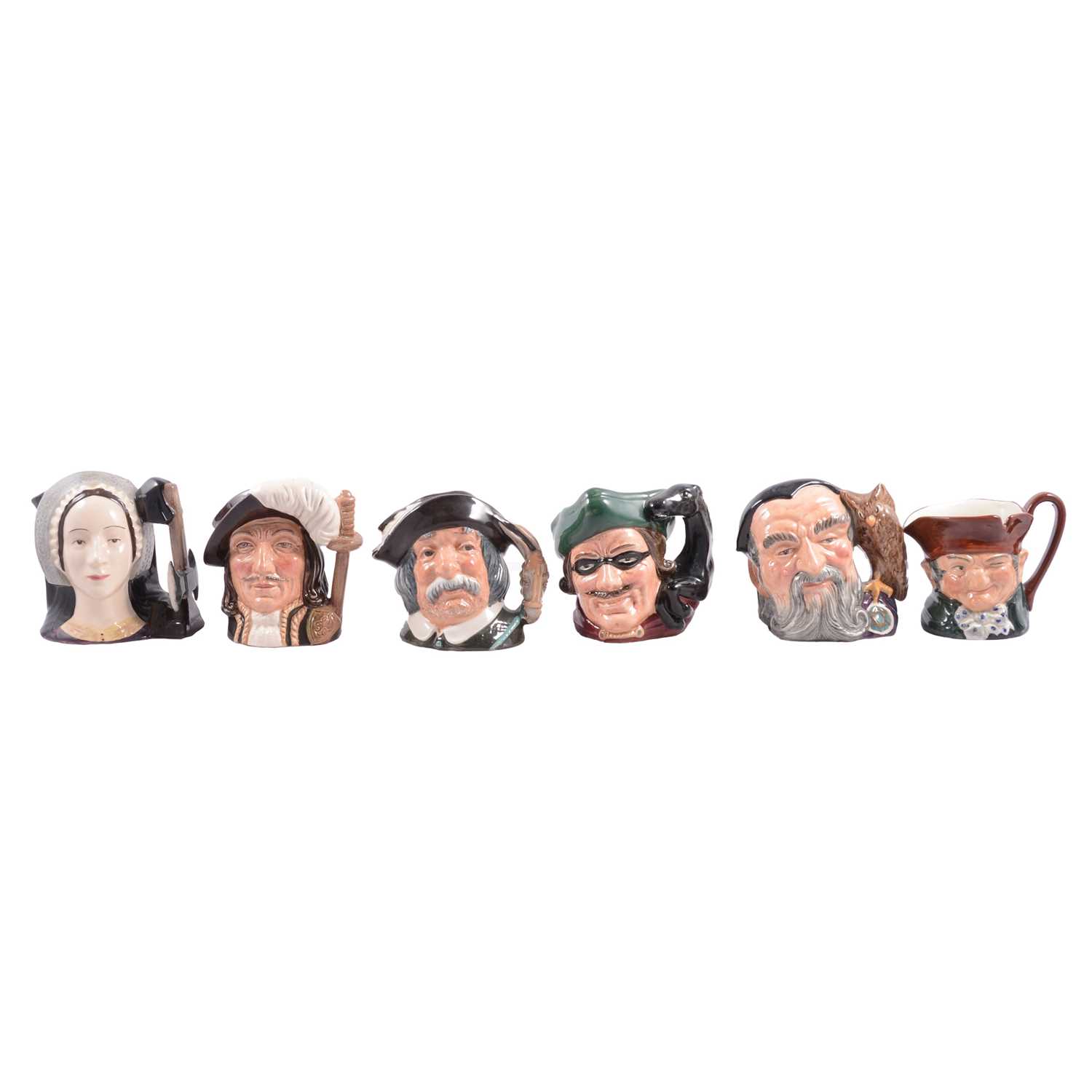 Lot 63 - A collection Royal Doulton character jugs