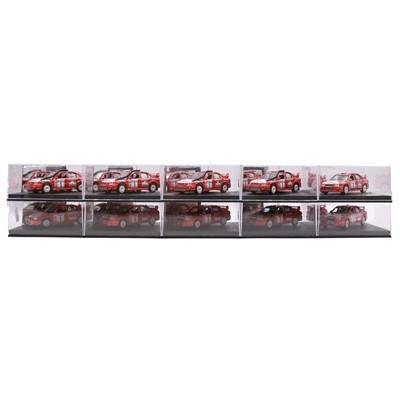 Lot 113 - Ten Vitesse die-cast rally cars, boxed