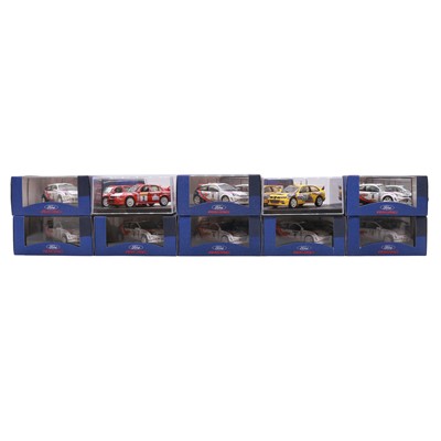 Lot 114 - Ten Vitesse die-cast rally cars, boxed