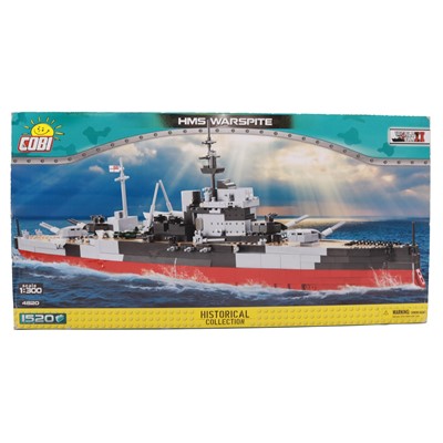 Lot 292 - COBI 4820 HMS Warspite model, boxed