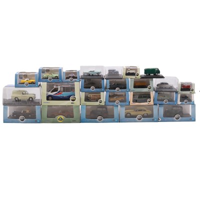Lot 116 - Twenty-four Oxford die-cast models, boxed