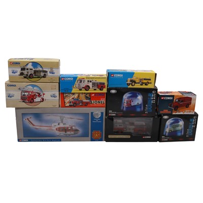 Lot 90 - Ten Corgi die-cast models, boxed