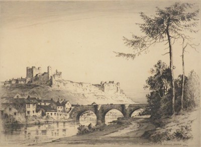 Lot 227 - Albany Howarth, Richmond Castle, Yorkshire