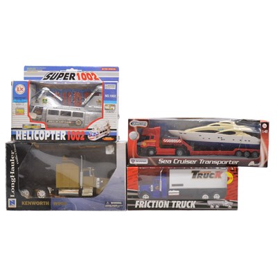 Lot 103 - Thirteen die-cast model trucks