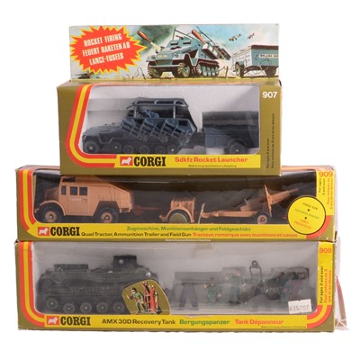 Lot 151 - Three Corgi die-cast model vehicles