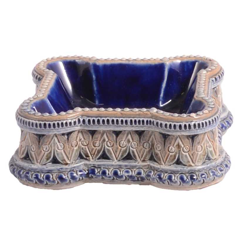 Lot 1 - Robert Wallace Martin/ Martin Brothers, a small stoneware desk ornament