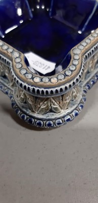 Lot 1 - Robert Wallace Martin/ Martin Brothers, a small stoneware desk ornament