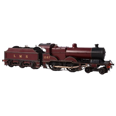 Lot 40 - Hornby O gauge model railway Class 4P locomotive "LMS no. 1187"