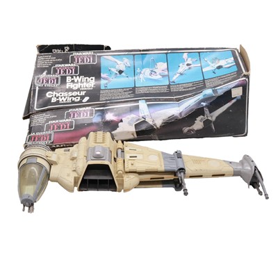 Lot 13 - Two Palitoy Star Wars vehicles, B-Wing and Rebel Transport