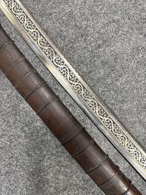 Lot 181 - Burmese Dha sword