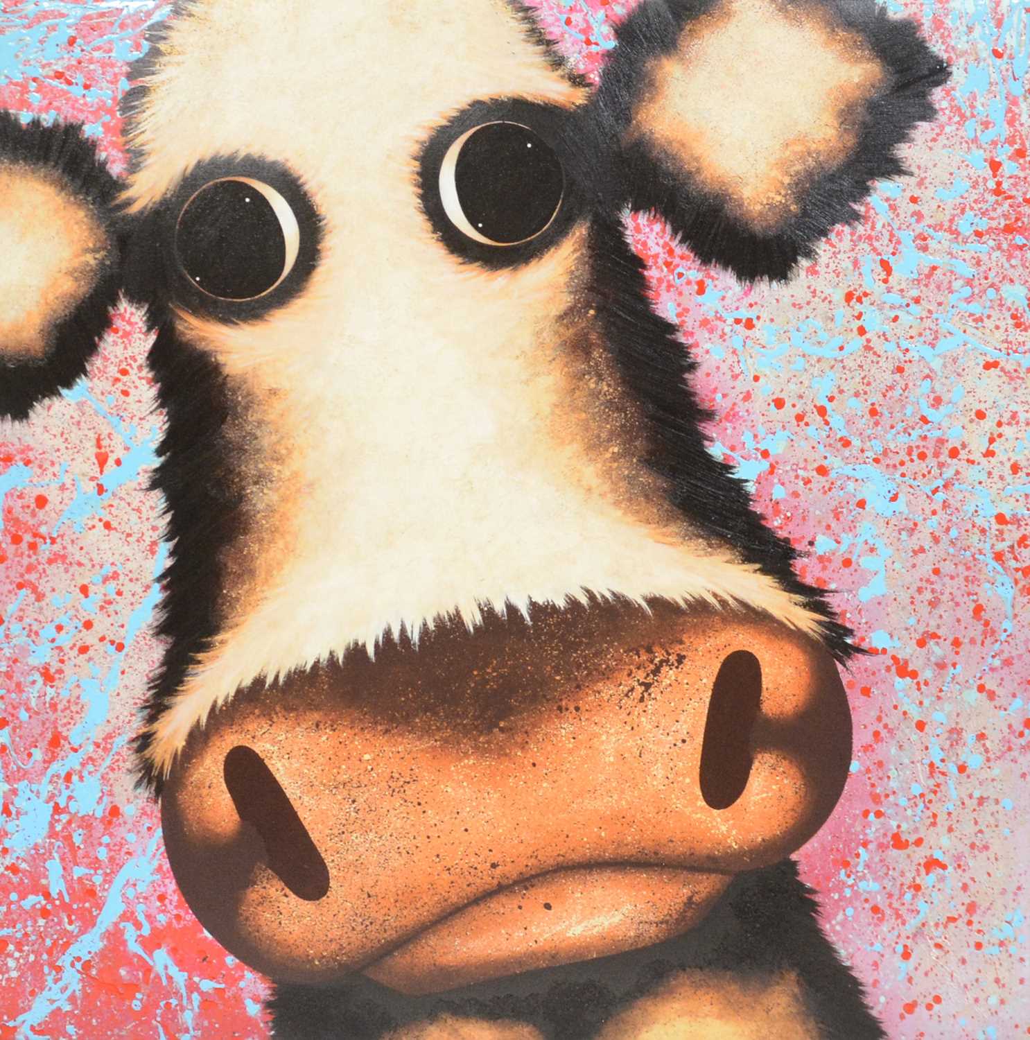 Lot 276 - Caroline Shotton, Modern print of a Cow