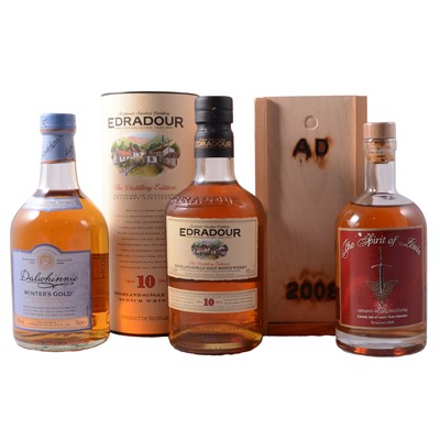 Lot 84 - Three assorted bottles of single malt Scotch whisky