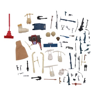 Lot 257 - A collection of Palitoy/Kenner Star Wars action figure weapons and accessories