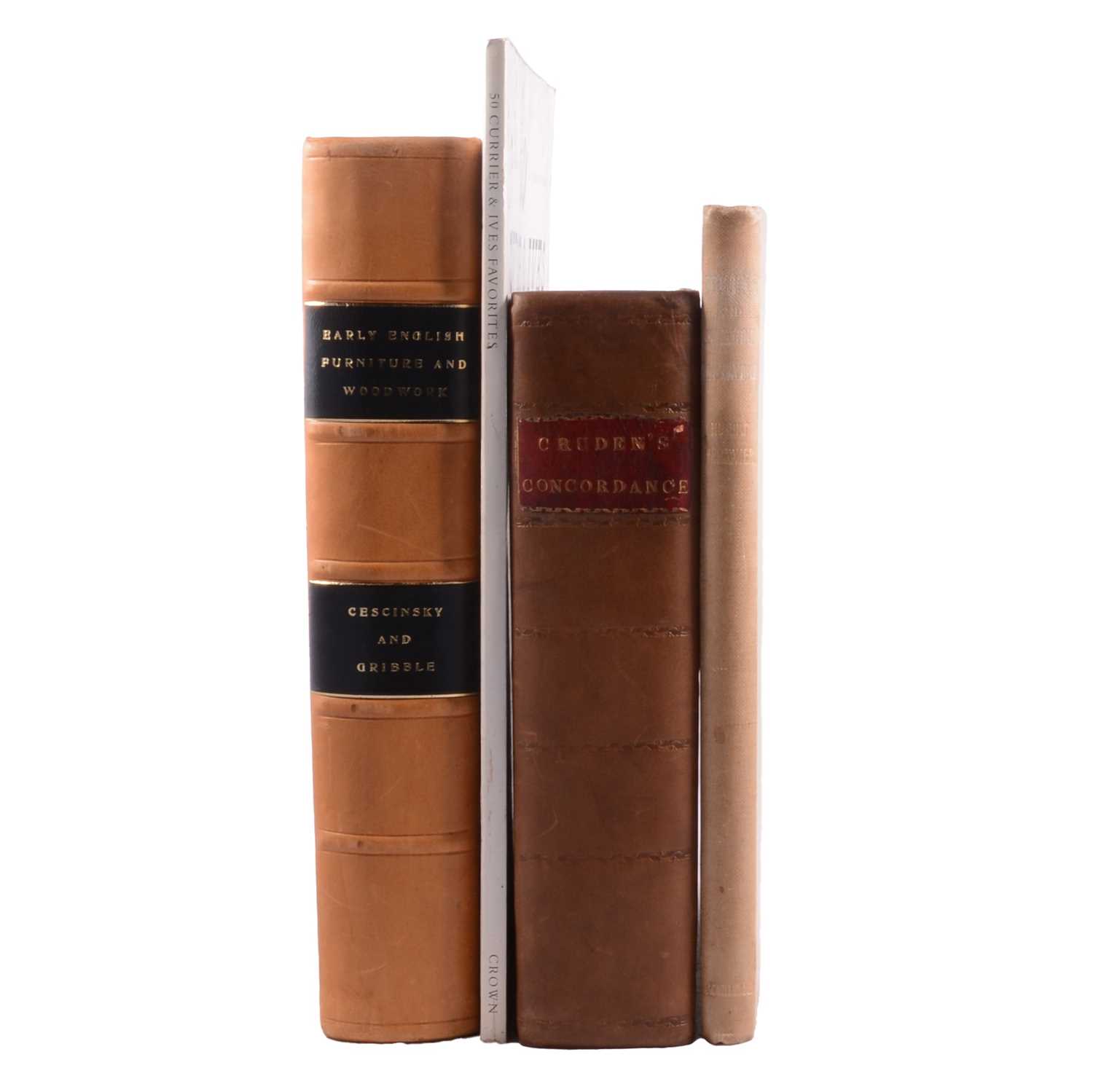 Lot 117 - Cescinsky & Gribble, Early English Furniture and Woodwork, and three other works