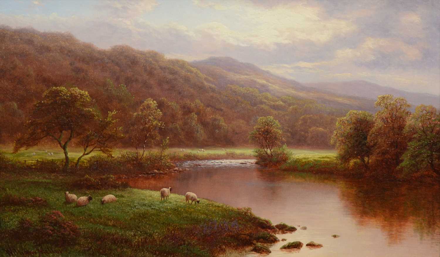Lot 298 - William Mellor, On the Wharfe
