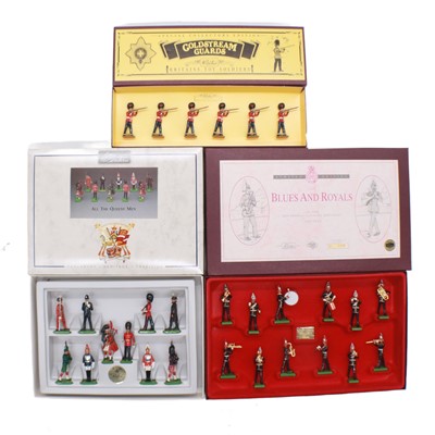 Lot 331 - Three Britains lead figure sets, boxed