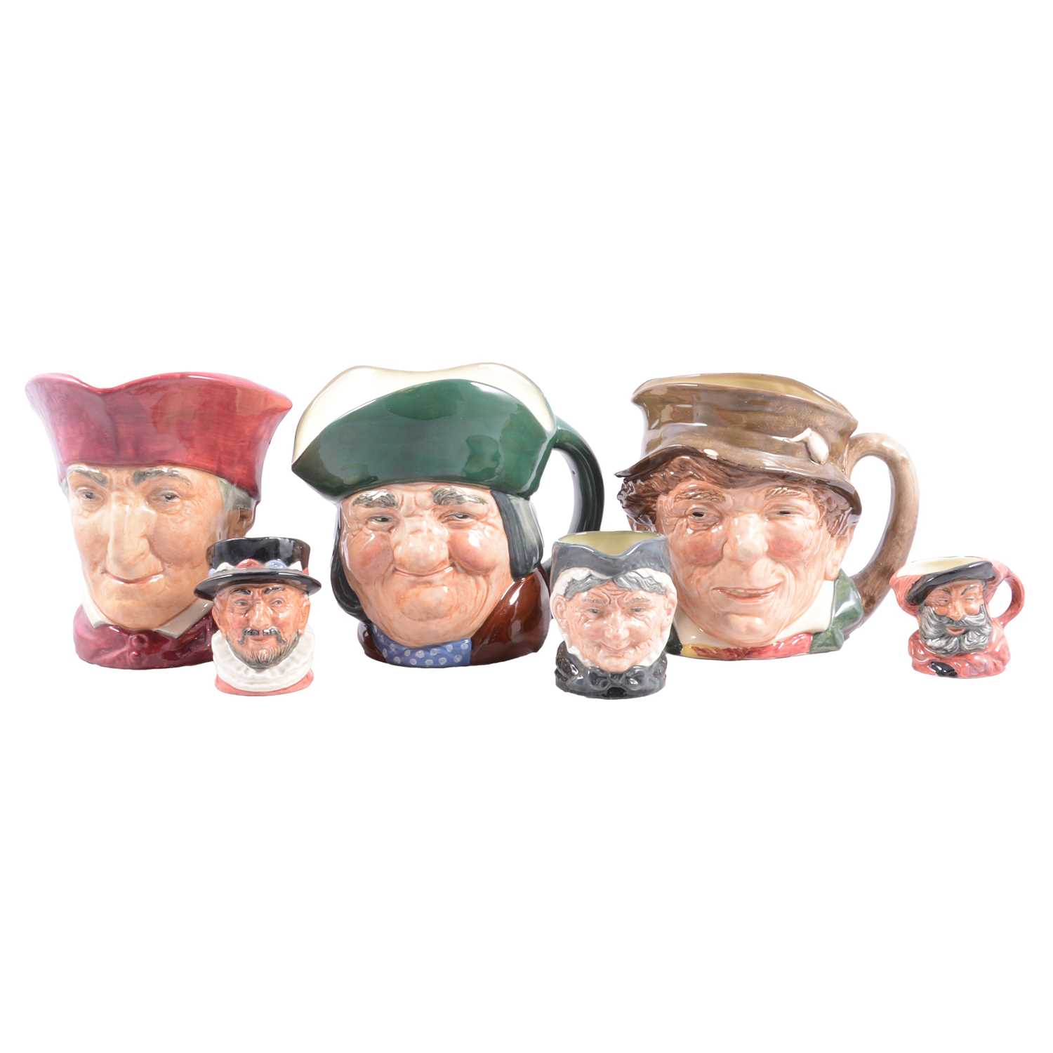 Lot 27 - Doulton and other character jugs