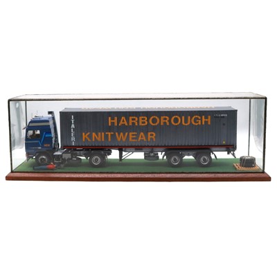 Lot 166 - Two kit built model lorrys