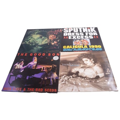 Lot 206 - Three boxes of vinyl LP records, mostly Gothic Rock