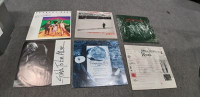 Lot 206 - Three boxes of vinyl LP records, mostly Gothic Rock