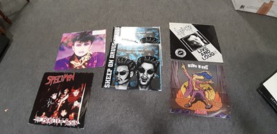 Lot 206 - Three boxes of vinyl LP records, mostly Gothic Rock