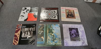 Lot 206 - Three boxes of vinyl LP records, mostly Gothic Rock