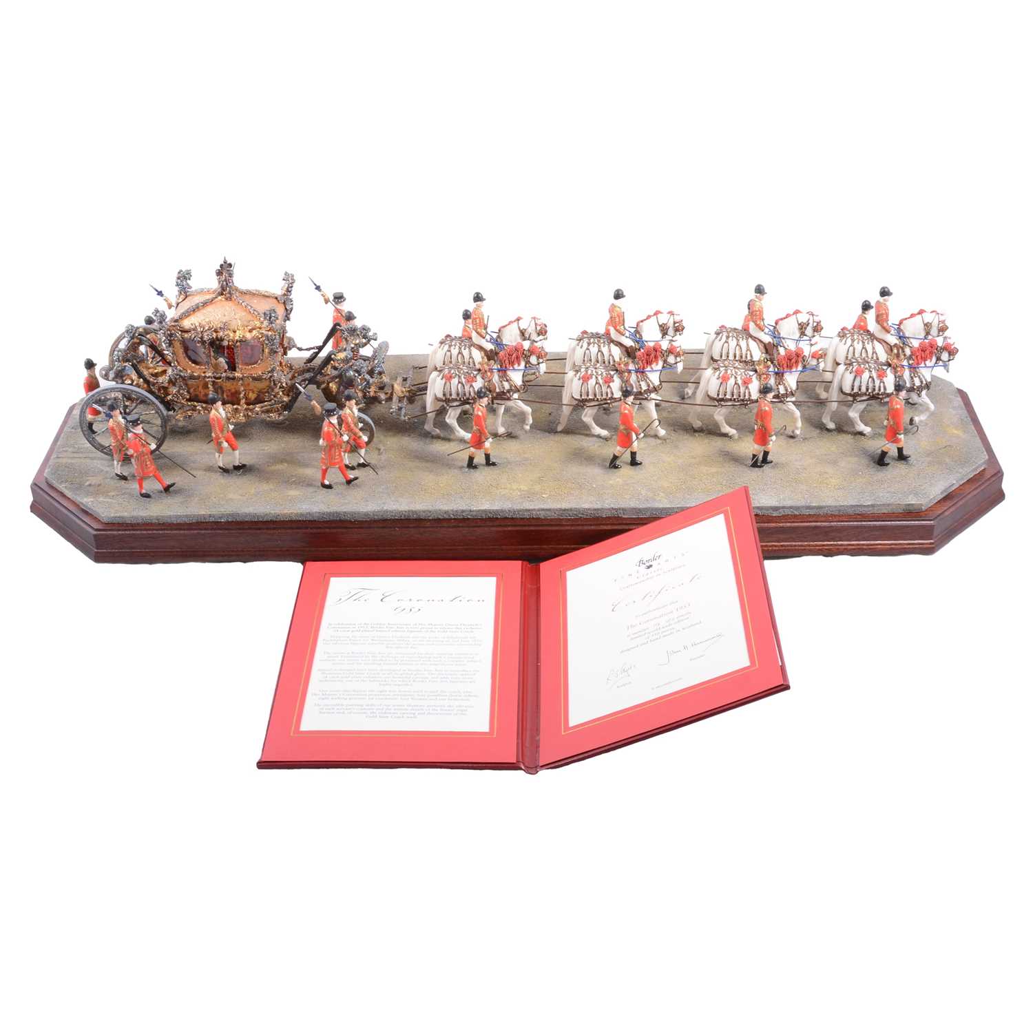 Lot 35 - Border Fine Arts, 'The Coronation 1953'