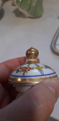 Lot 31 - French Palais Royale style porcelain tea-for-two