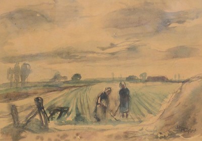 Lot 319 - Attributed to William Collingwood Smith, Powys Castle, and other watercolours