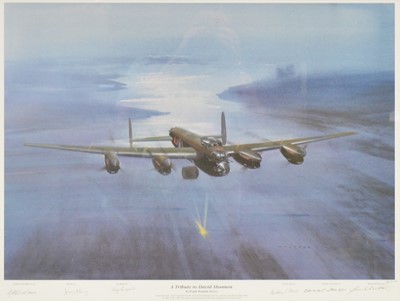 Lot 318 - Frank Wootton, Tribute to David Shannon, print,...