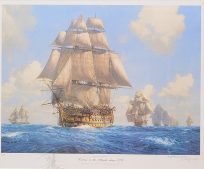 Lot 289 - Geoff Hunt, Nelson’s Ships, limited edition...