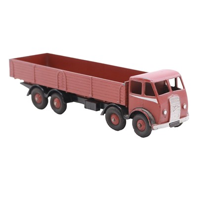 Lot 63 - Dinky Supertoys ref. 501 Foden Wagon, Brown with Silver side flash
