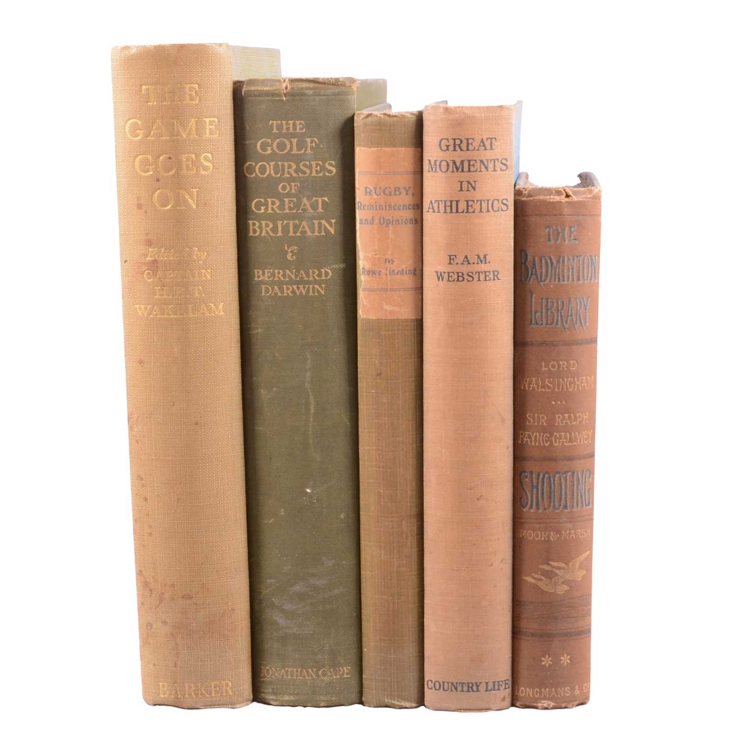 Lot 133 - Collection of books of sporting interest
