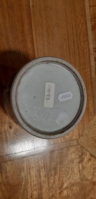 Lot 1 - Chinese porcelain blue and white brush pot