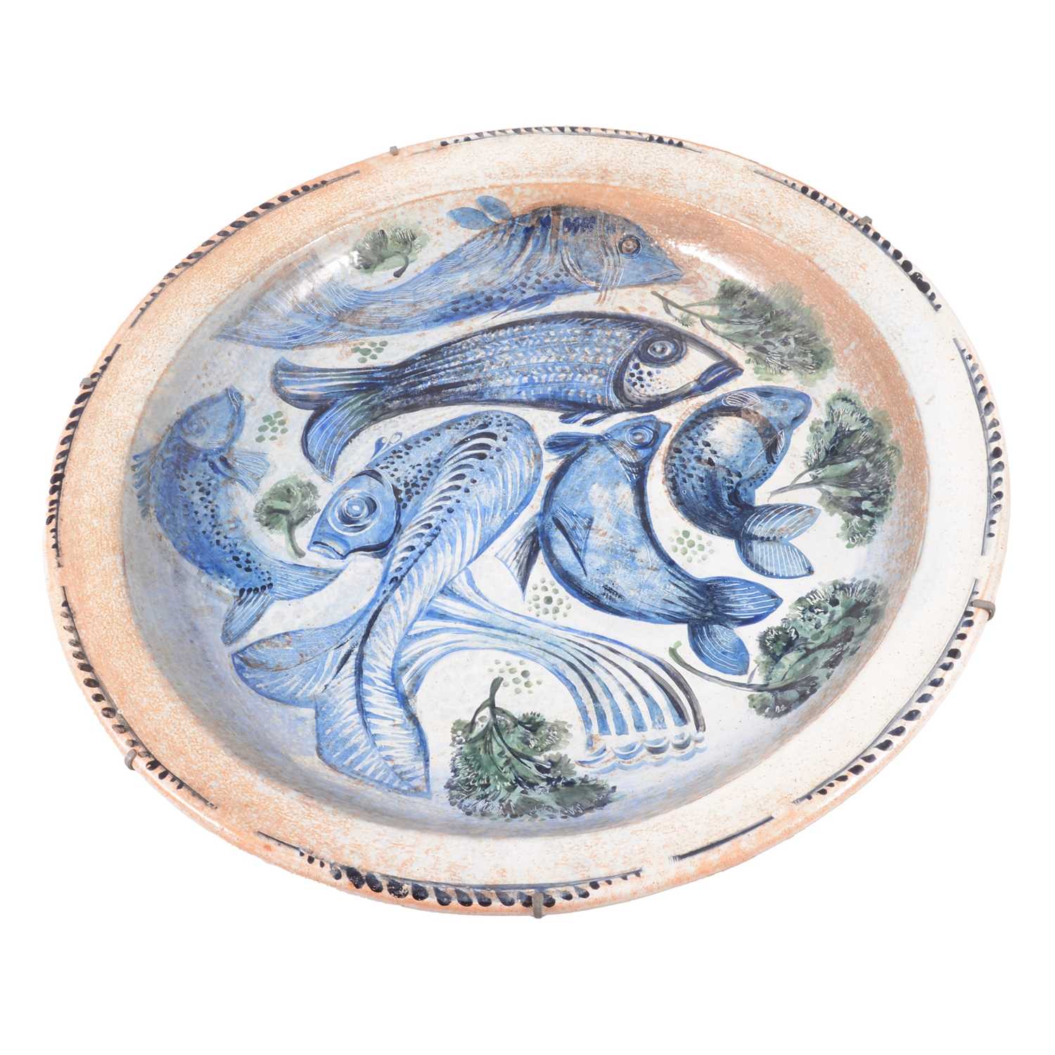 Lot 21 - Richard Barnard Oxhill Pottery charger