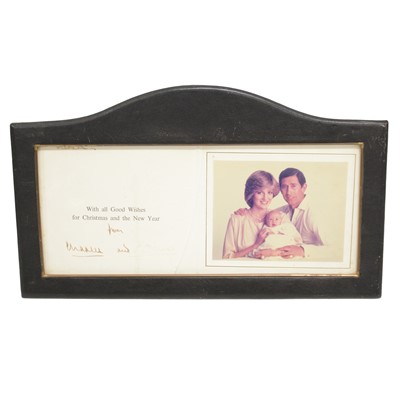 Lot 32 - Royal Interest; King Charles III then HRH Prince Charles, and Princess Diana