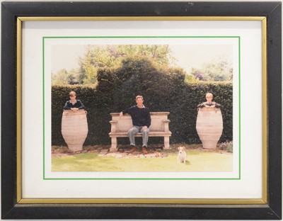 Lot 42 - Royal interest; King Charles III then HRH Prince Charles signed Christmas card