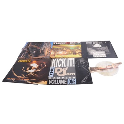 Lot 211 - Collection of LP and EP vinyl records - Def Jam Recordings/ 1980s Hip-Hop