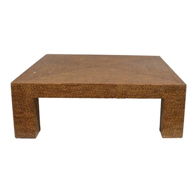 Lot 359 - Contemporary low-profile occasional table, by Andrew Martin, London