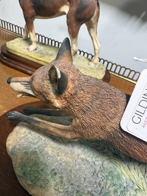 Lot 3 - Two Border Fine Arts models, and an Aynsley china model