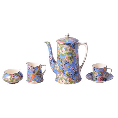 Lot 39 - Crown Ducal coffee set