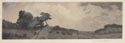 Lot 309 - Two Joseph Kirkpatrick aquatints and four other etchings