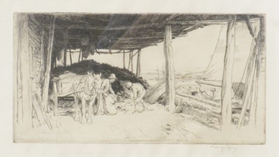 Lot 307 - Five etchings including Minna Bolingbroke and George Soper