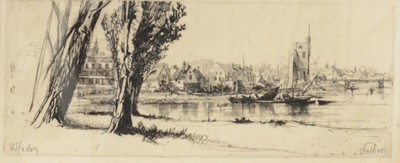 Lot 311 - Five etchings, including Sir Francis Seymour Haden