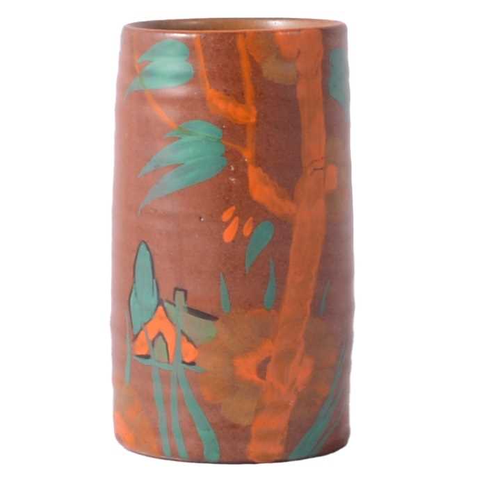 Lot 11 - Clarice Cliff, an unusual spill vase, shape 566