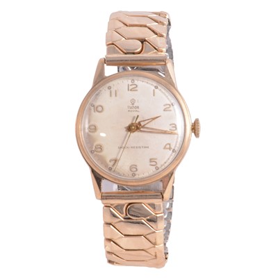 Lot 1169 - Tudor Royal - a 9ct gold cased wristwatch