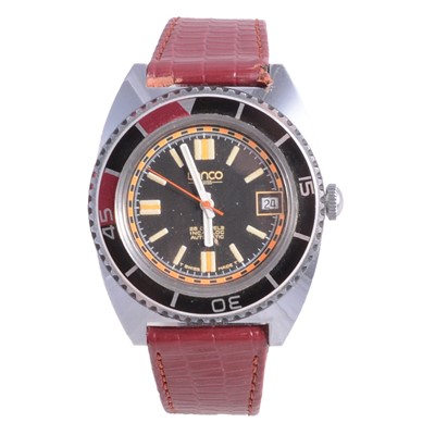 Lot 1206 - Lanco - a 35565 Diver wristwatch