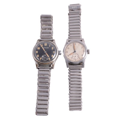 Lot 1186 - Glycine - Military wristwatch and an ATP wristwatch